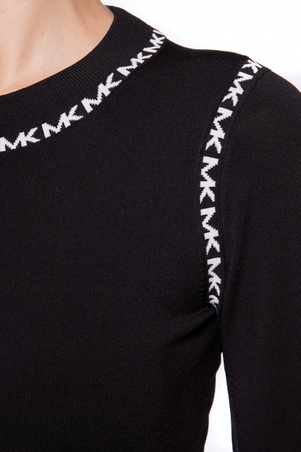 mk logo sweater