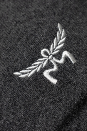 MCM Cardigan mit gesticktem Logo