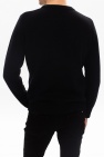Amiri Cashmere logo-patch sweater