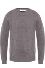 Henley long-sleeved sweatshirt