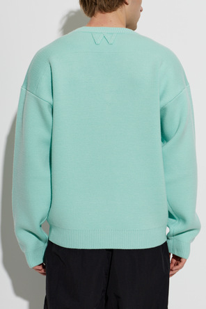 Willy Chavarria Wool Sweater ‘Chavarria V-Neck’