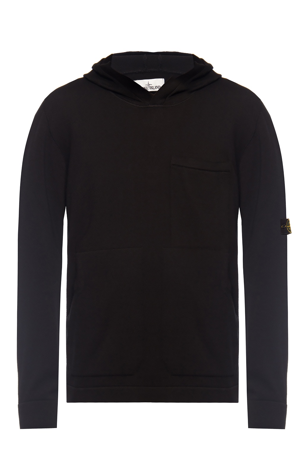 stone island hooded jumper