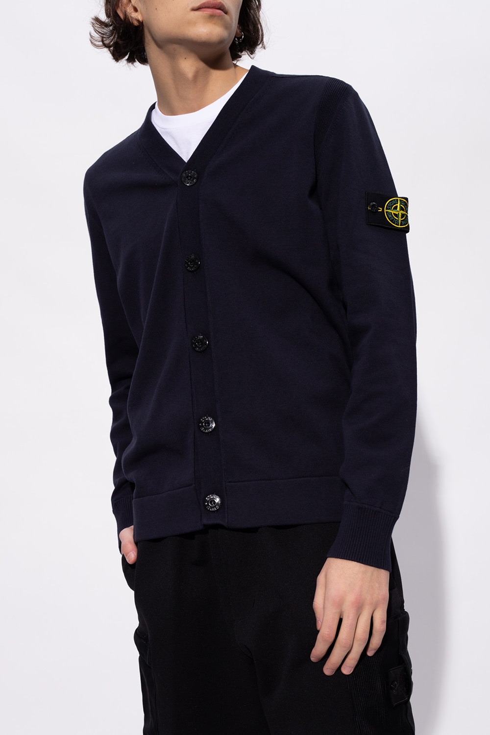 stone island cardigan