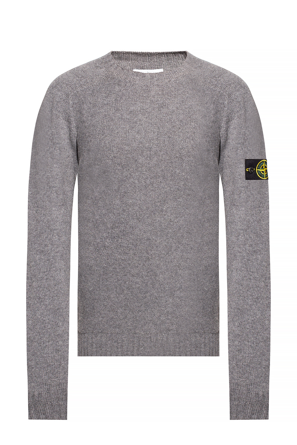 Stone Island longline tech puffer jacket in grey