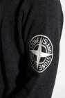 Stone Island GREY Logo-embroidered sweater