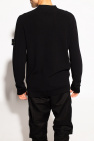 Stone Island BLACK Logo-patch sweater