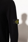 Stone Island BLACK Logo-patch sweater