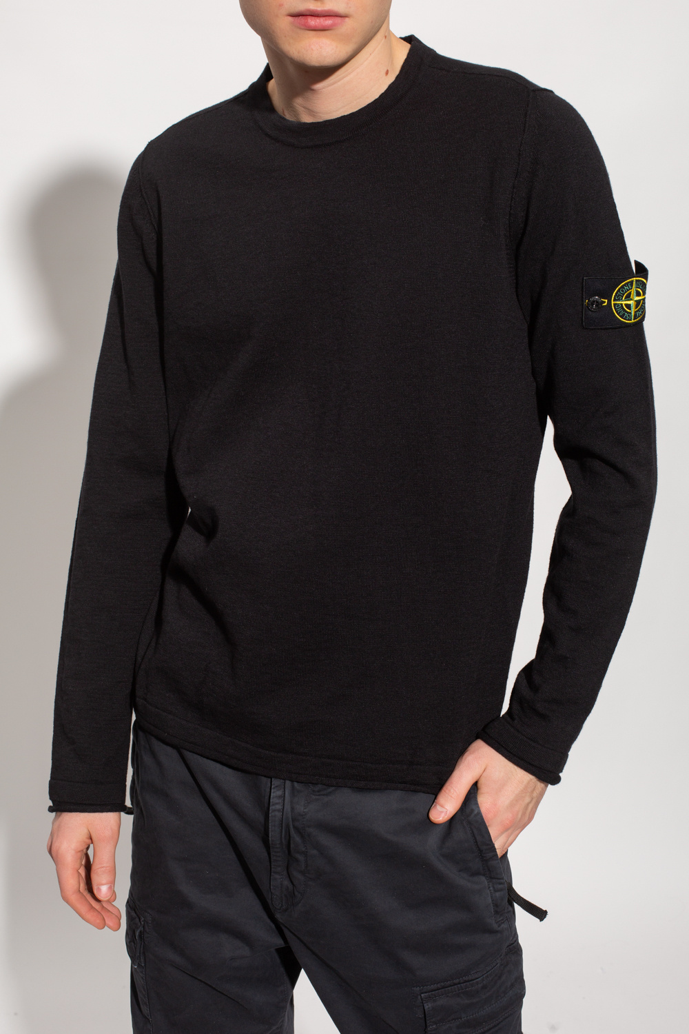 Stone Island Sweater with patch