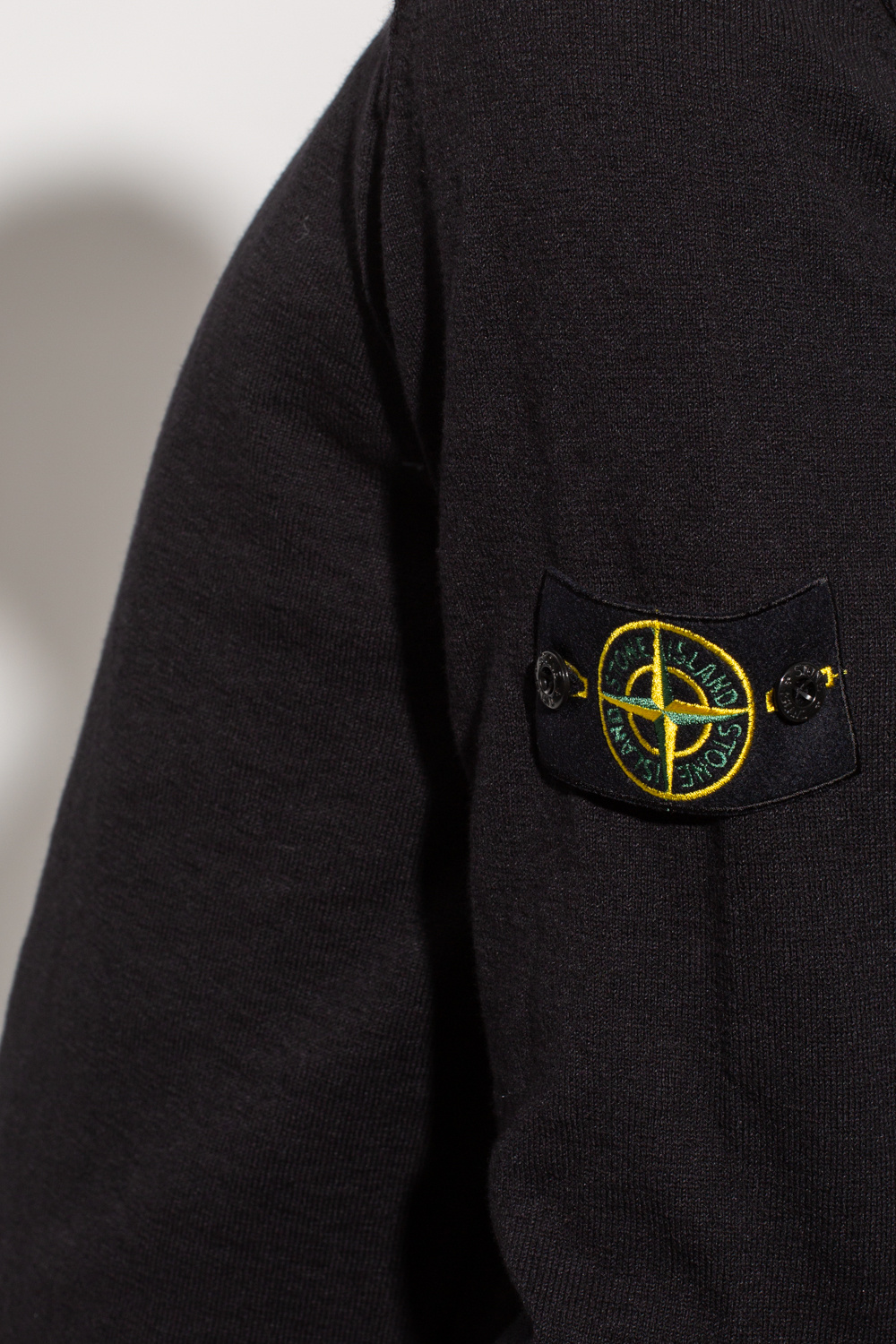 Stone Island Sweater with patch
