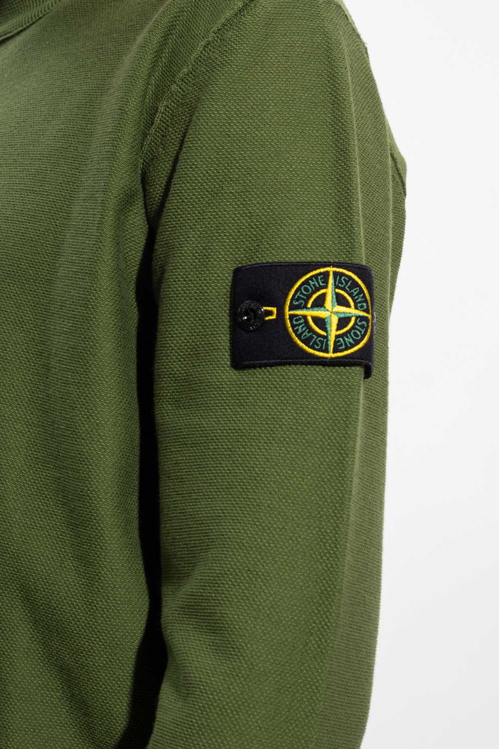 Stone Island embellished logo T-shirt Stud detail