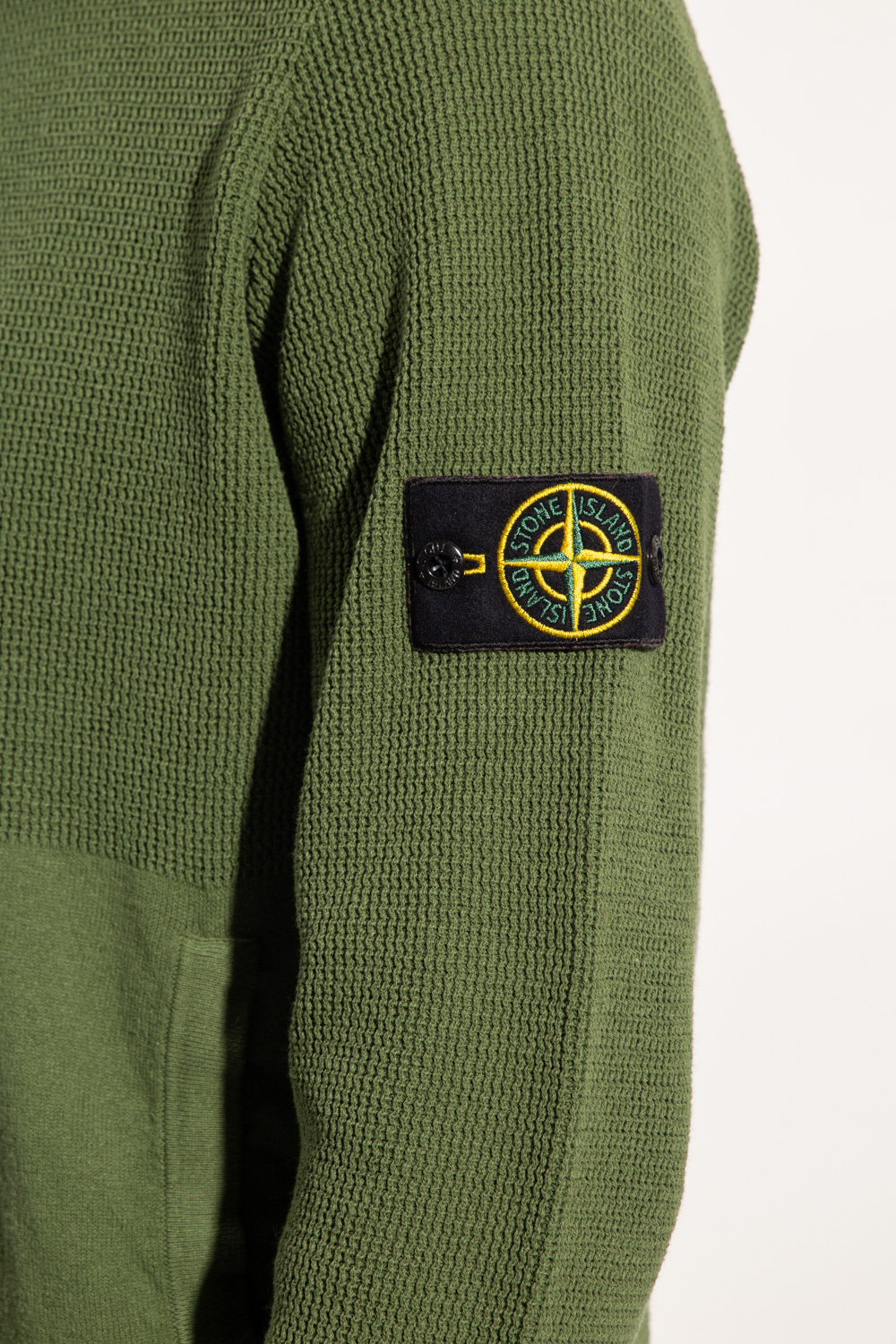 Stone Island whiteed hoodie