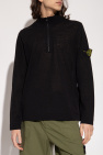 Stone Island Sweatshirt with stand-up collar