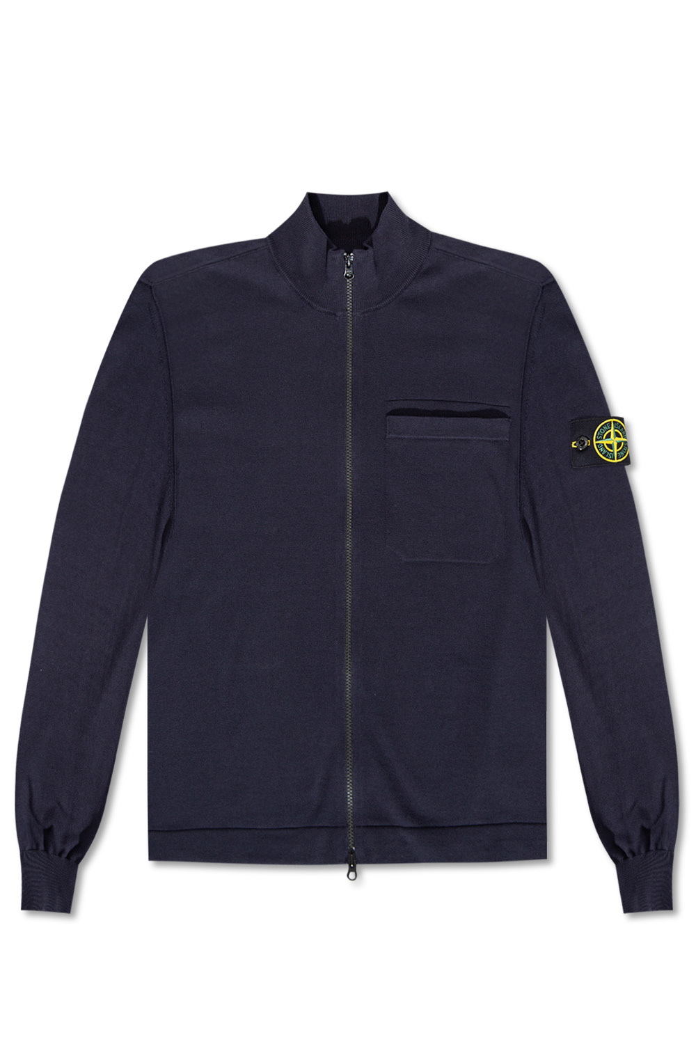 Stone Island Cardigan with high neck