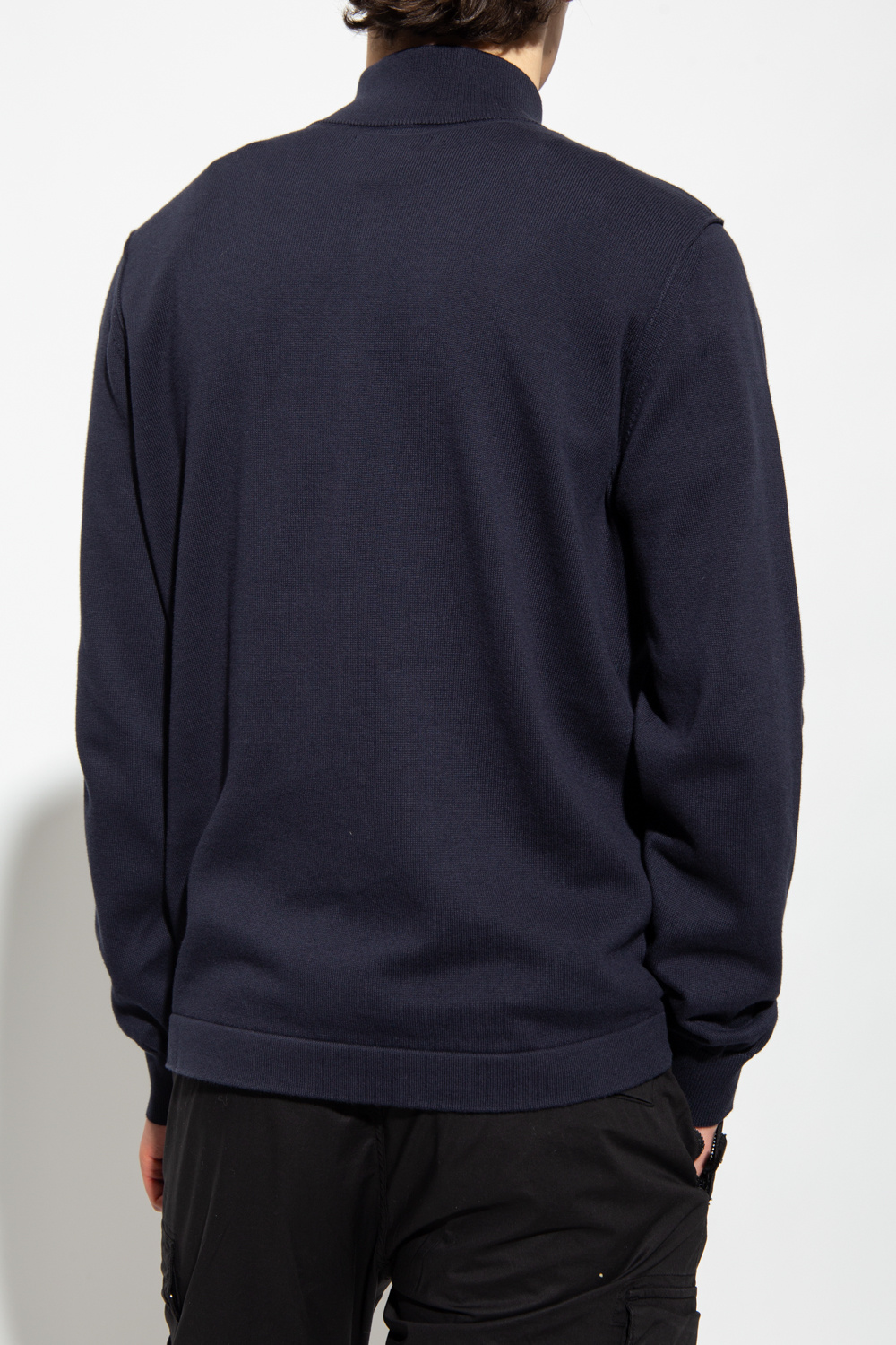 Stone Island Cardigan with high neck