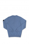 geometric button-down shirt Cotton sweater