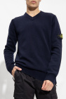 Stone Island NAVY BLUE Wool sweater