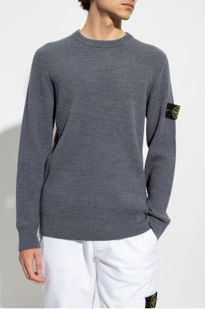 Stone Island textured Sweater with logo