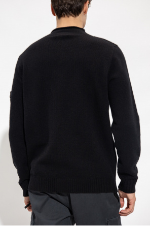 Stone Island sweater Glacier with standing collar