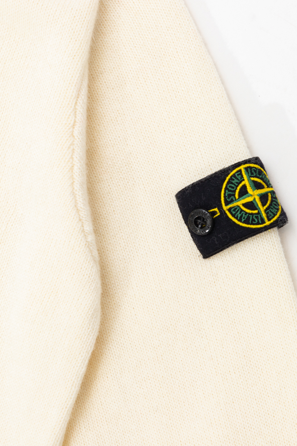 Stone Island Kids sweater moncler with patch