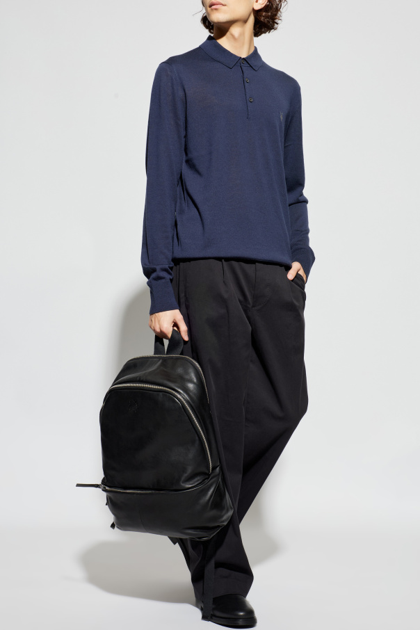AllSaints ‘Mode’ polo sweater
