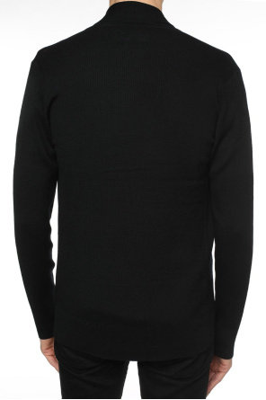 AllSaints 'bonded fleece 1 4 zip sweatshirt