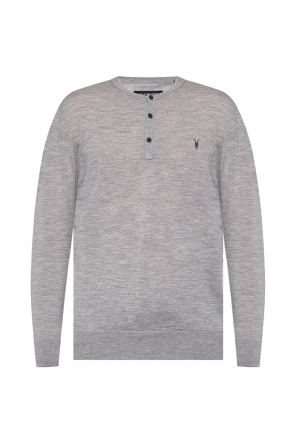 ‘mode’ sweater with logo od AllSaints