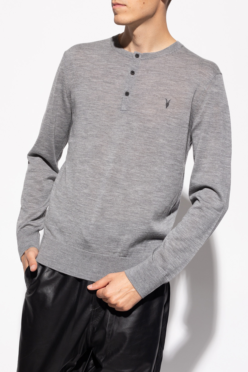 AllSaints ‘Mode’ sweater with logo