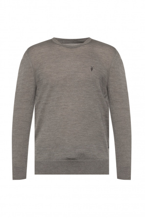 ‘mode’ logo-embroidered sweater od AllSaints