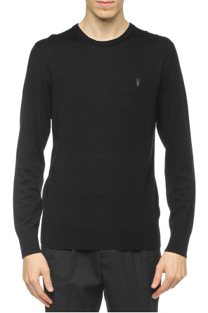 AllSaints 'Mode' Logo-embroidered sweater