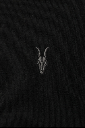 AllSaints Sweter z wyszytym logo 'Mode'