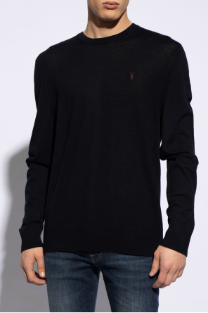 AllSaints 'Mode' logo-embroidered sweater