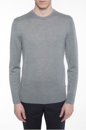 AllSaints 'Mode' logo-stitched sweater