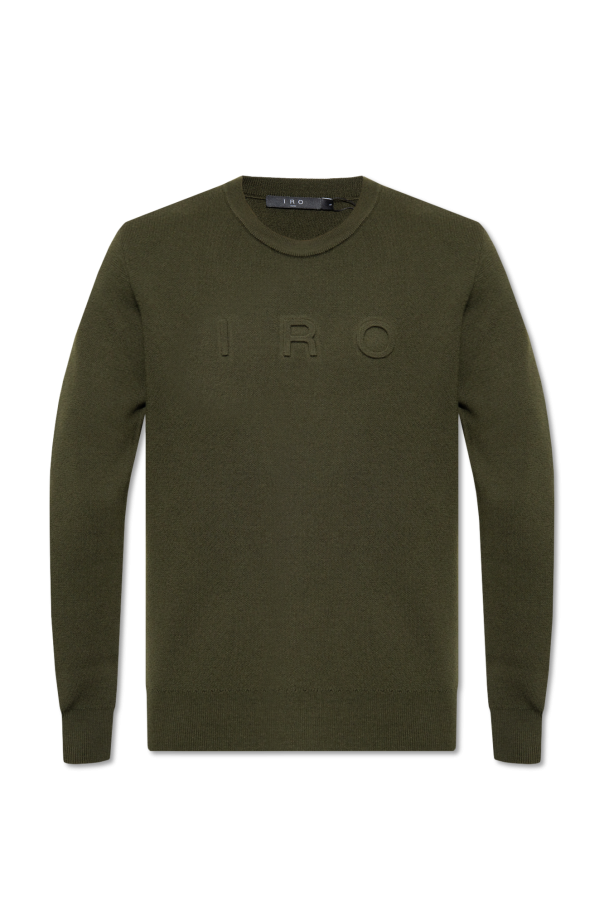 Iro ‘Fury’ sweater with logo