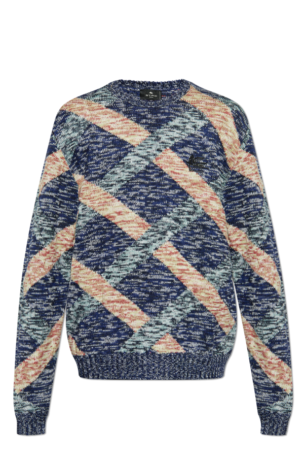 Etro Wzorzysty sweter