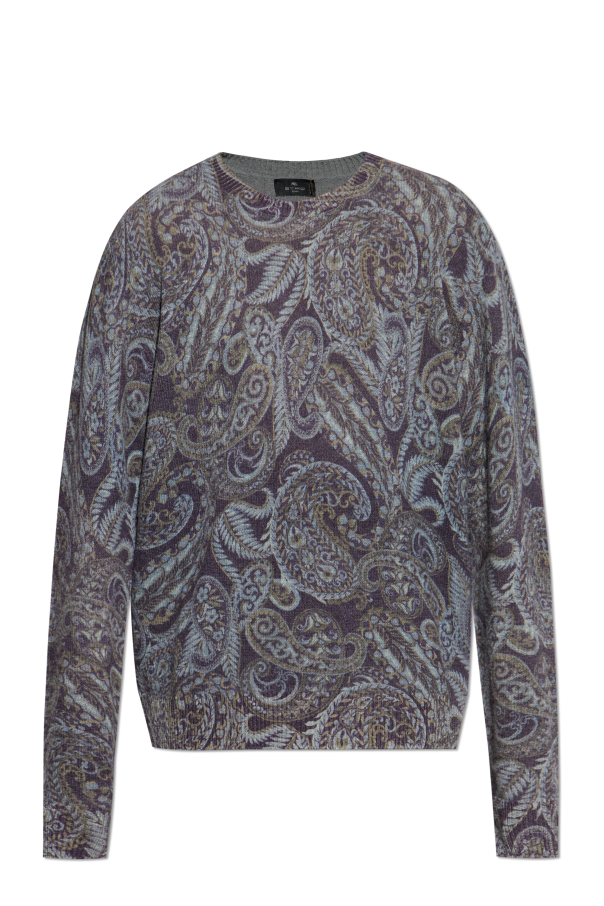 Patterned sweater od Etro