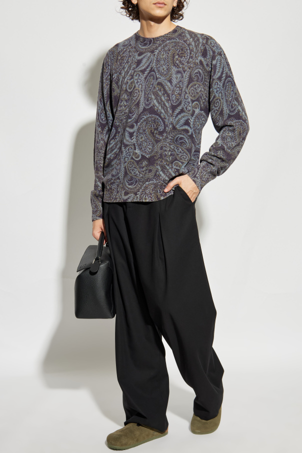 Etro Wzorzysty sweter