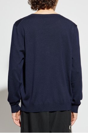Etro Wool sweater with embroidered logo