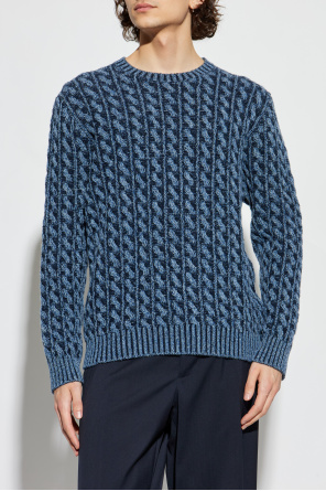 Etro Jersey de lana con cuello redondo