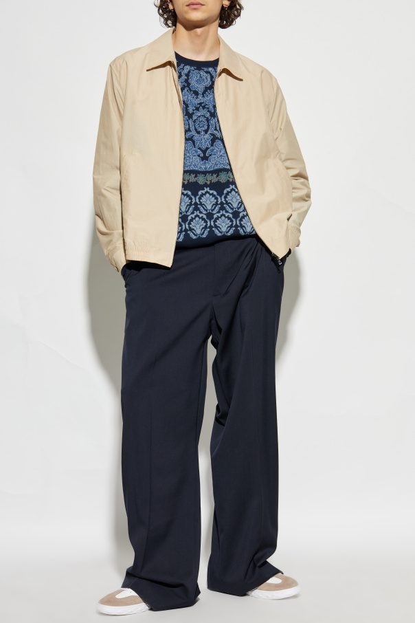 Etro Baumwollpullover mit dekorativem Muster