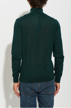 Etro Wool sweater with embroidered logo