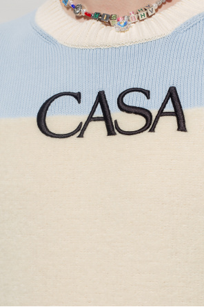 Casablanca Cotton sweater with logo
