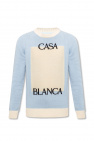 Casablanca Cotton sweater with logo