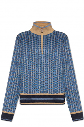 ‘orchestre’ sweater with high neck od Wales Bonner