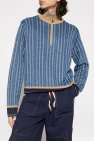 Wales Bonner ‘Orchestre’ sweater med with high neck