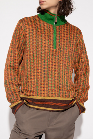 Wales Bonner ‘Orchestre’ sweater with high neck