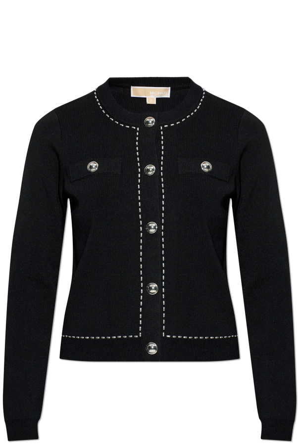 Cardigan with decorative pockets od Michael Michael Kors