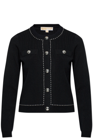 Cardigan with decorative pockets