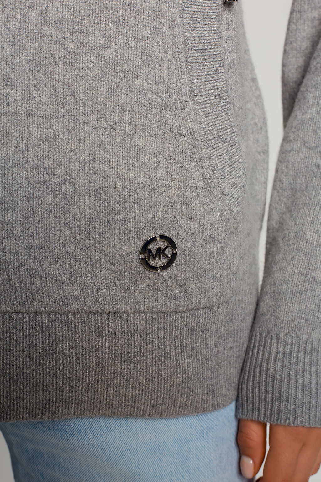 Women's Clothing | VETEMENTS logo-print cotton sweatshirt Grigio |  IetpShops | Michael Michael Kors Cashmere hoodie