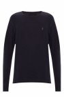 AllSaints ‘Muse’ button-up sweatshirt with logo