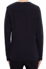 AllSaints ‘Muse’ button-up sweatshirt with logo